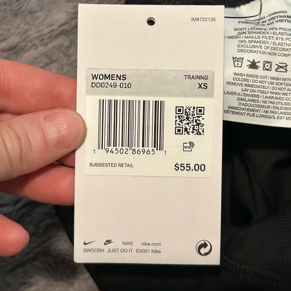 NWT Nike High Rise 7/8 Leggings - Picture 4 of 6